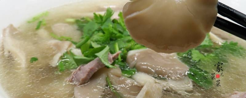  蘑菇肉片汤如何做好吃