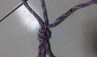  松紧绳子打结方法 做一个漂亮的首饰吧