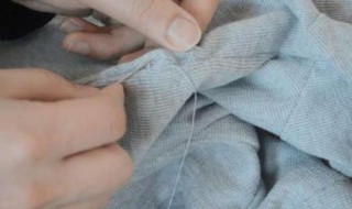  衣服小洞缝法 怎么修补衣服上的破洞
